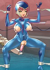 Amazing big titis, bondage, futanari, dp, toys hentai set