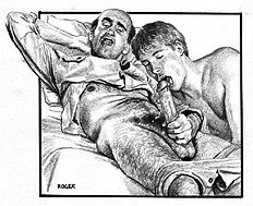 Roger Paynes Gay Erotic Drawings