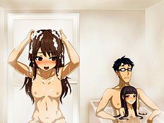 Horny dp, toys, bondage, group, blowjob hentai images