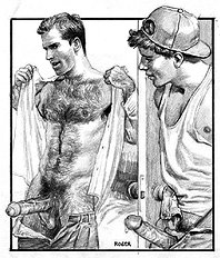 Roger Paynes Gay Erotic Drawings