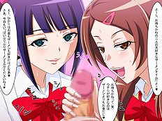 Amazing blowjob, group hentai pictures