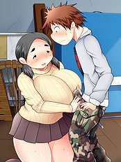 Incredible big tits, blowjob hentai collection