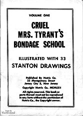 Cruel mrs tyrants bondage school (Stanton,Eric)