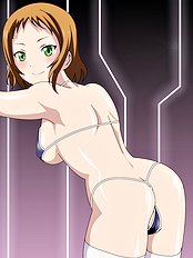 Incredible big tits, blowjob hentai images