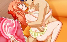 Incredible 3d, big tits, lesbian, toys hentai set