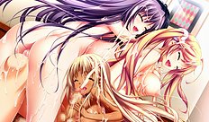 Incredible big tits, blowjob, lesbian, toys hentai collection
