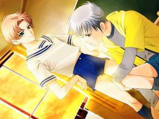 Classic unequal yaoi couples perform hot fucking