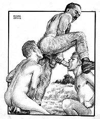 Roger Paynes Gay Erotic Drawings