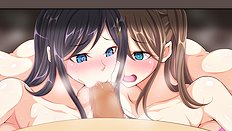 Exotic big tits, group, blowjob, bondage hentai pictures