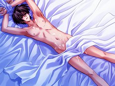 Horny yaoi guys bang hard young virgin cutie