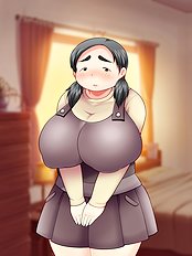 Incredible big tits, blowjob hentai collection