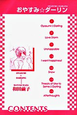 Oyasumi Darling Vol.1