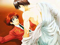 Classic unequal yaoi couples perform hot fucking