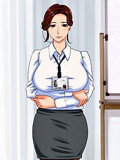 [Hamasei] Mature office fuck with senior OL