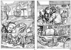 Unpublished Story Board Comics