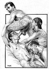 Roger Paynes Gay Erotic Drawings