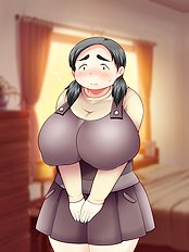 Incredible big tits, blowjob hentai collection