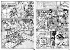 Unpublished Story Board Comics