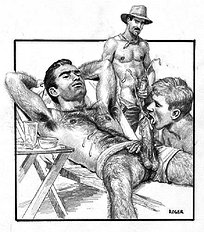 Roger Paynes Gay Erotic Drawings