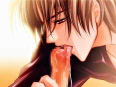 Horny yaoi guys bang hard young virgin cutie