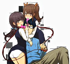 Horny dp, toys, bondage, group, blowjob hentai images
