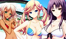 Incredible big tits, blowjob, lesbian, toys hentai collection