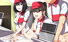 Crazy big tits, group, bondage hentai collection