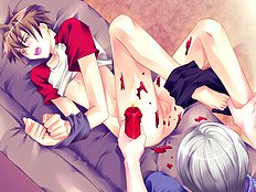 Young yaoi lovers try out reaming and bdsm