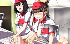 Crazy big tits, group, bondage hentai collection