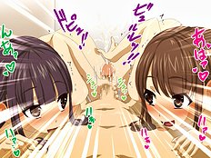 Horny dp, toys, bondage, group, blowjob hentai images
