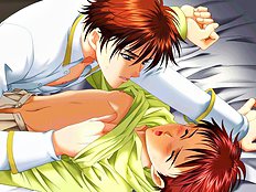 Classic unequal yaoi couples perform hot fucking