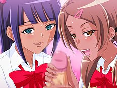Amazing blowjob, group hentai pictures