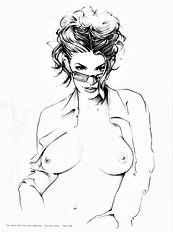 Sketchbook 1 bad girls drawn nicely (Na)