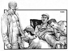 Roger Paynes Gay Erotic Drawings