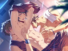 Saucy hard yaoi pics with handsome anime gay