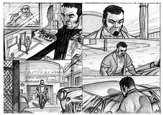 Unpublished Story Board Comics