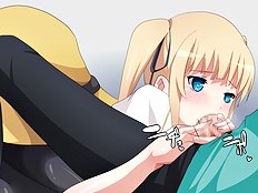 Horny big tits, blowjob hentai pictures