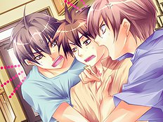 Young yaoi lovers try out reaming and bdsm