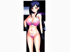 Hottest big tits, blowjob hentai pictures