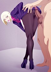 Amazing straight, blowjob hentai images