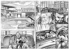 Unpublished Story Board Comics