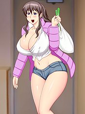 Exotic big tits hentai images