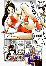 Fighting 6 Button Pad (Garodensetsu) [Hellabunna (Iruma Kamiri)] [Color Incomplete][ENG]