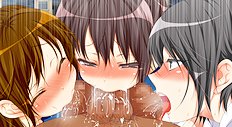 Incredible big tits, blowjob, group hentai images