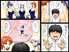 Best group, blowjob, big tits hentai collection
