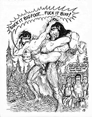 Big Foot And A Half