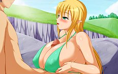 Incredible 3d, big tits, lesbian, toys hentai set