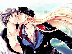 Blonde guys use bondage and toys in sex games