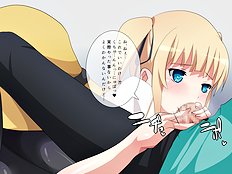 Horny big tits, blowjob hentai pictures