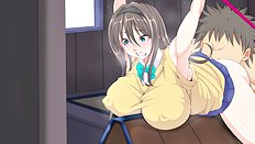 Exotic big tits, group, blowjob, bondage hentai pictures